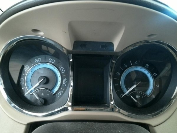 2010 Buick Allure MPH and KPH Speedometer Instrument Cluster - Front (OEM)