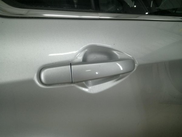 2010, 2011, 2012, 2013, 2014, 2015, 2016, 2017 Chevrolet Equinox Silver Exterior Door Handle Assembly - Rear, Right (Passenger) (OEM)