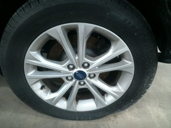 OEM 17x7.5 10-Spoke Silver Painted Alloy Wheel for 2017, 2018, 2019 Ford Escape