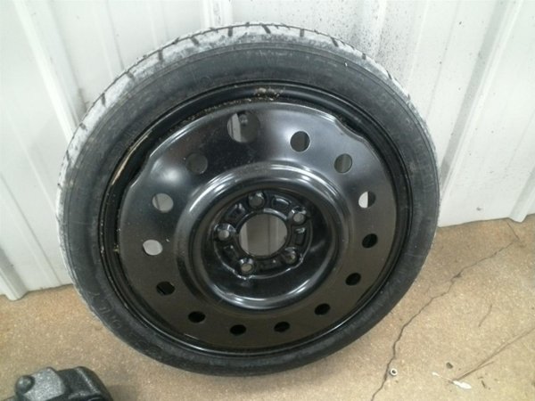 2005, 2006, 2007, 2008, 2009 Chevrolet Equinox 16x4 Steel Compact Spare Wheel with Tire (OEM)