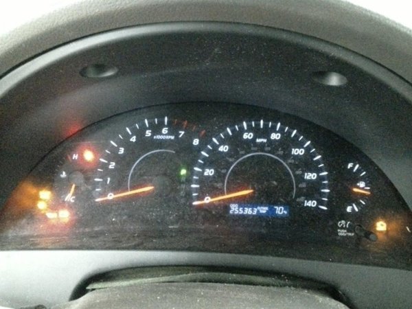OEM MPH Instrument Cluster for 2010, 2011 Toyota Camry - Front