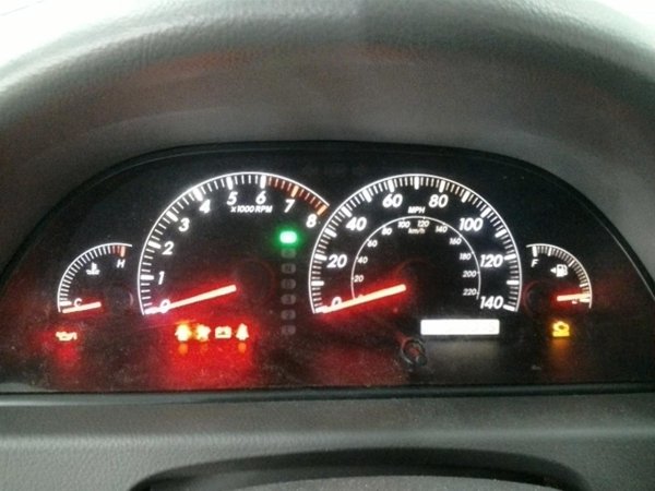 OEM MPH Speedometer Instrument Cluster for 2005, 2006 Toyota Camry - Front