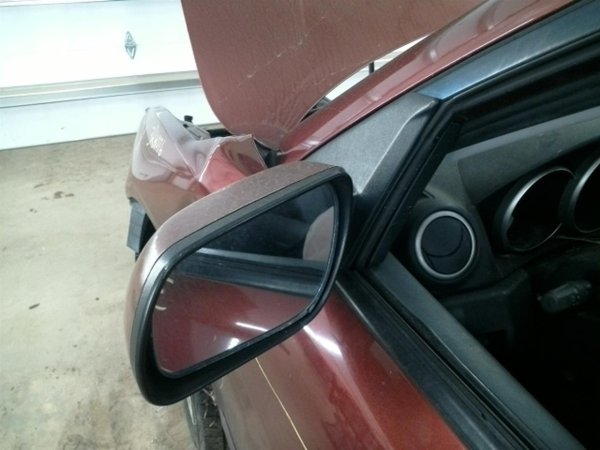 2007, 2008, 2009 Mazda 3 Power Door/Side View Mirror - Left (Driver) (OEM)