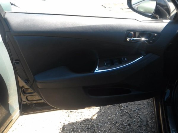 OEM Black Door Interior Trim Panel with Power Windows and Locks for 2010, 2011, 2012 Lexus - Front, Left (Driver)