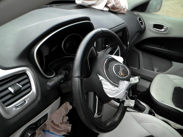 OEM Gray Tilt and Telescopic Steering Column for 2017, 2018, 2019, 2020, 2021 Jeep Compass - Front