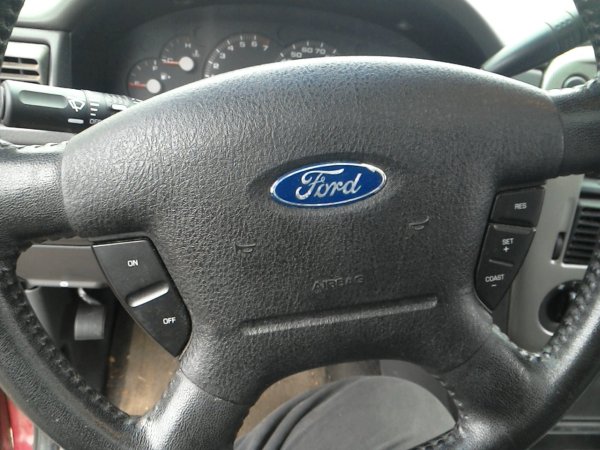 2002, 2003, 2004, 2005 Ford Explorer Black Steering Wheel Air Bag (OEM)