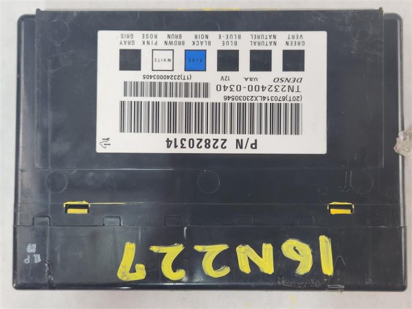 OEM Body Control Module for 2013, 2014, 2015, 2016, 2017, 2018, 2019, 2020, 2021, 2022, 2023, 2024 Buick, Cadillac, Chevrolet, & GMC - Left (Driver)