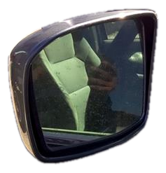 OEM Gray Power Heated Door/Side View Mirror for 2005, 2006, 2007, 2008, 2009, 2010 Honda Odyssey - Left (Driver)