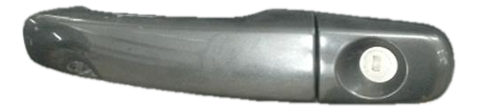 2010, 2011, 2012, 2013, 2014, 2015, 2016, 2017 Chevrolet Equinox Gray Exterior Door Handle Assembly - Front, Left (Driver) (OEM)