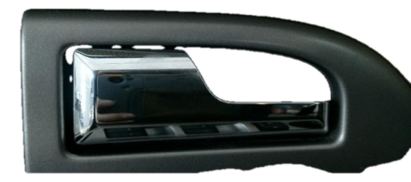 2007, 2008, 2009, 2010, 2011, 2012, 2013, 2014, 2015, 2016, 2017 Lincoln Navigator Chrome Interior Door Handle - Front, Left (Driver) (OEM)