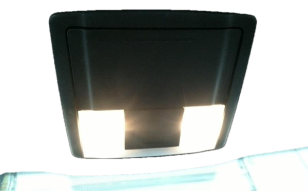 OEM Black Floor Shift Console Panel for 2016, 2017, 2018, 2019 Ford Explorer - Rear