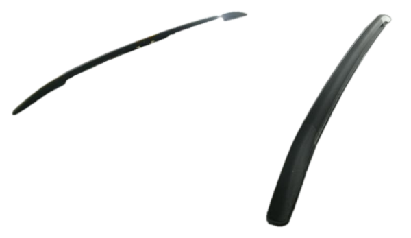 OEM Black Roof Luggage Rack Rails for 2011, 2012, 2013, 2014, 2015, 2016, 2017 Jeep Compass
