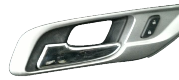 2010, 2011, 2012, 2013, 2014, 2015, 2016, 2017 Chevrolet Equinox Chrome Interior Door Handle - Front, Left (Driver) (OEM)