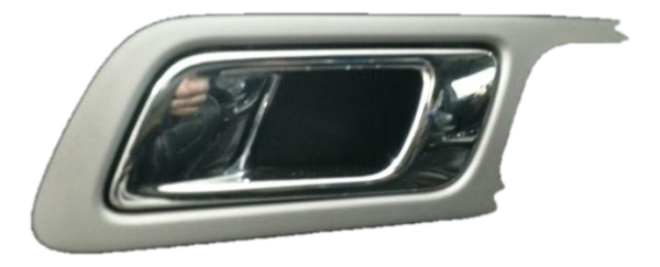 2011, 2012, 2013, 2014, 2015 Ford Explorer Chrome Interior Door Handle - Front, Left (Driver) (OEM)