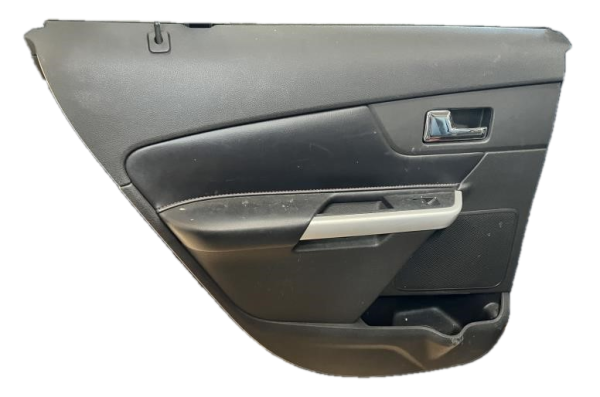 OEM Black Door Interior Trim Panel for 2011, 2012, 2013, 2014, 2015 Ford & Lincoln • Edge, MKX - Rear, Left (Driver)