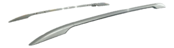 OEM Silver Roof Side Rails for 2019, 2020, 2021, 2022, 2023 Jeep Cherokee