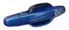 2020, 2021, 2022, 2023, 2024 Chevrolet Equinox Blue Rear Exterior Door Handle - Right (Passenger) (OEM)