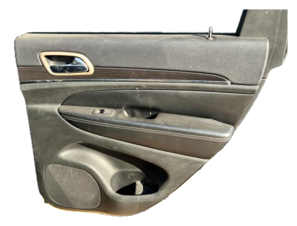 2011, 2012, 2013, 2014, 2015, 2016, 2017, 2018, 2019, 2020, 2021 Dodge Durango Black Door Interior Trim Panel - Rear, Right (Passenger) (OEM)