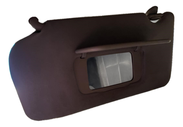 OEM Black Non-Illuminated Sun Visor for 2007, 2008 Nissan Altima - Left (Driver)