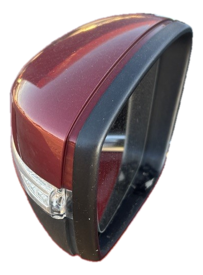 2013, 2014, 2015 Volkswagen Passat White Power Heated Door/Side View Mirror - Left (Driver) (OEM)