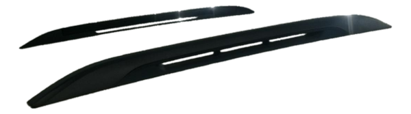 OEM Black Luggage Rack Rails for 2011, 2012, 2013, 2014, 2015, 2016 Chevrolet & GMC