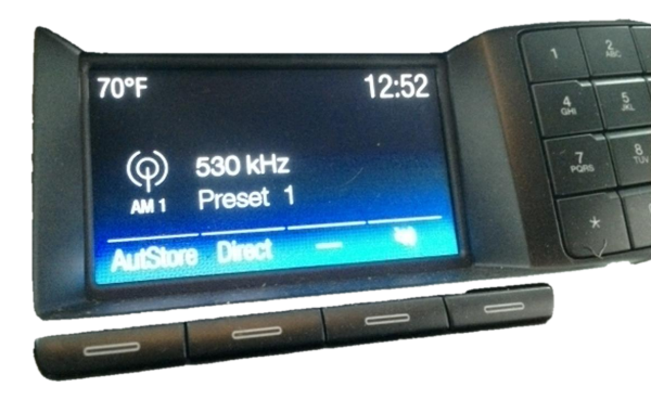 OEM 4.2-Inch Infotainment Display Screen for 2017, 2018, 2019 Ford Explorer, Police Interceptor Utility