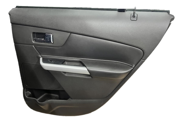 OEM Black Door Interior Trim Panel for 2011, 2012, 2013, 2014, 2015 Ford & Lincoln • Edge, MKX - Rear, Right (Passenger)