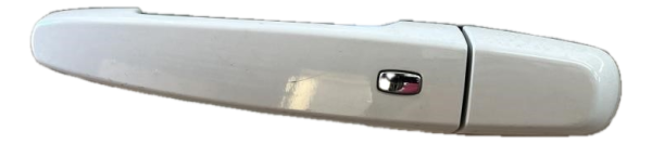 2018, 2019 Chevrolet Equinox White Passive Entry Exterior Door Handle - Rear, Left (Driver) (OEM)