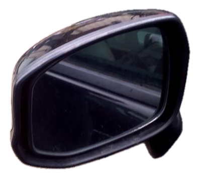 2013, 2014, 2015 Honda Civic Black Power Door/Side View Mirror - Left (Driver) (OEM)