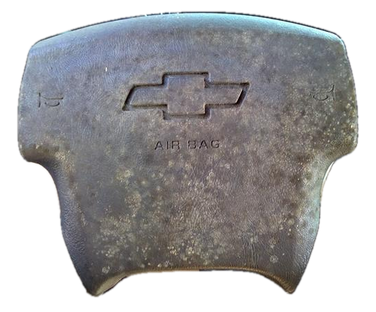 OEM Black Steering Wheel Air Bag Module for 2003, 2004, 2005, 2006, 2007 Cadillac, Chevrolet, GMC, & Hummer - Rear