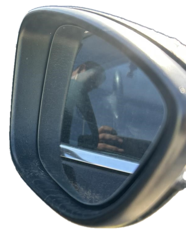 2012 Volkswagen Passat Black Power Door/Side View Mirror - Right (Passenger) (OEM)