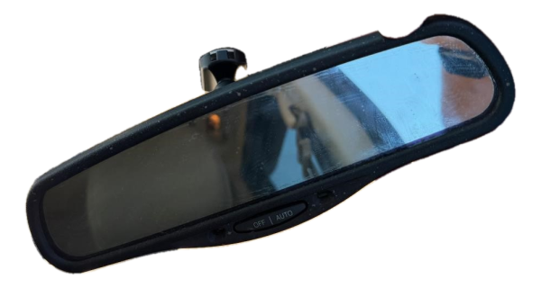 2006, 2007, 2008, 2009, 2010 Jeep Commander Manual Dimming Interior Rear View Mirror (OEM)