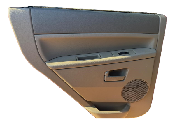OEM Tan Door Interior Trim Panel for 2005, 2006, 2007, 2008, 2009, 2010 Jeep Commander, Grand Cherokee - Rear, Left (Driver)