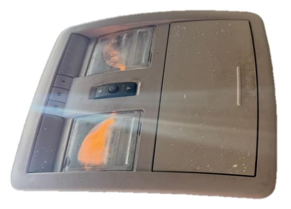 OEM Tan Floor Console Panel with Sunroof for 2005, 2006, 2007, 2008, 2009, 2010 Chrysler, Dodge, & Jeep