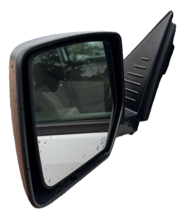 OEM White Power Door/Side View Mirror for 2008, 2009, 2010, 2011, 2012 Jeep Liberty - Left (Driver)