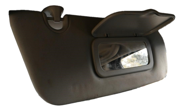 OEM Gray Sun Visor for 2010, 2011, 2012, 2013, 2014, 2015, 2016, 2017 Jeep Compass - Right (Passenger)