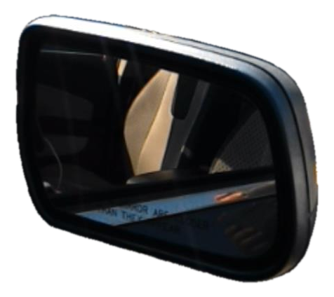 2010, 2011 Chevrolet Equinox Gray Power Door/Side View Mirror - Right (Passenger) (OEM)