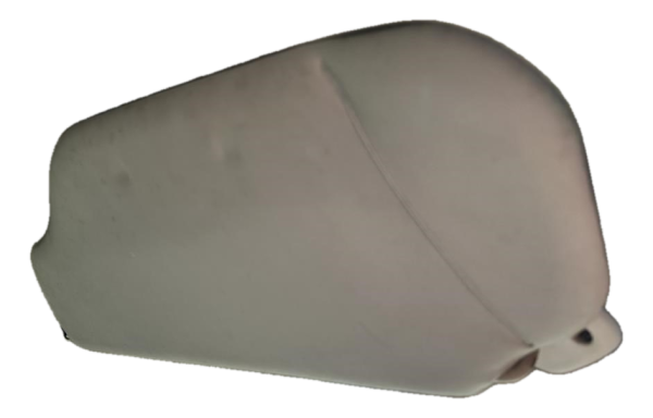 2000, 2001, 2002, 2003, 2004, 2005 Ford Excursion Gray Non-Illuminated Vinyl Sun Visor - Right (Passenger) (OEM)