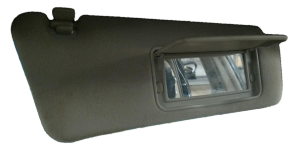 2002, 2003 Lexus ES300 Tan Sun Visor with Illuminated Vanity Mirror - Right (Passenger) (OEM)