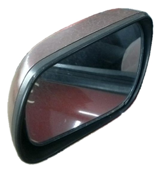 2007, 2008, 2009 Mazda 3 Red Power Door/Side View Mirror - Left (Driver) (OEM)
