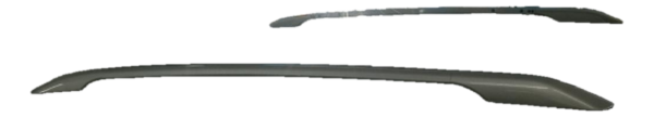 OEM Silver Roof Side Rail Luggage Rack Assembly for 2019, 2020, 2021, 2022, 2023 Jeep Cherokee