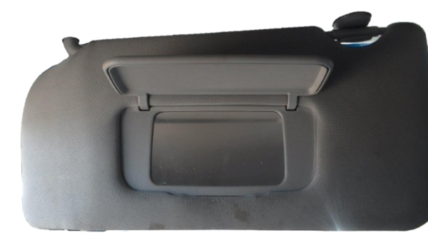OEM Black Illuminated Vanity Mirror Sun Visor for 2010, 2011, 2012 Nissan Altima - Left (Driver)
