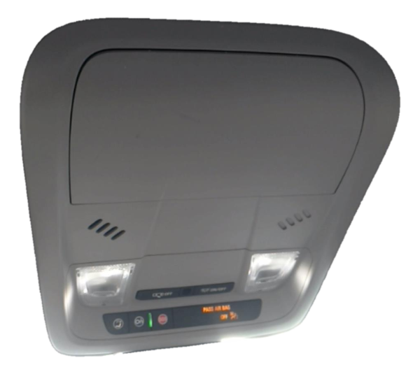 OEM Gray Overhead Console Panel for 2020, 2021, 2022, 2023, 2024, 2025 Buick & Chevrolet • Blazer, Equinox, Regal - Front