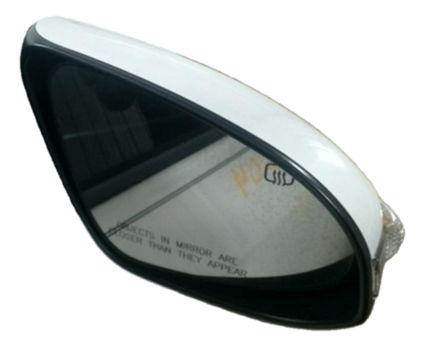 OEM White Power Signal Door/Side View Mirror for 2014, 2015, 2016, 2017, 2018, 2019 Toyota Corolla - Right (Passenger)