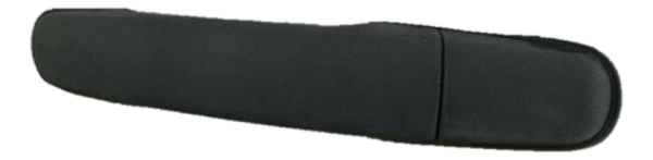 2005, 2006, 2007, 2008, 2009 Chevrolet Equinox Black Exterior Door Handle - Rear, Left (Driver) (OEM)