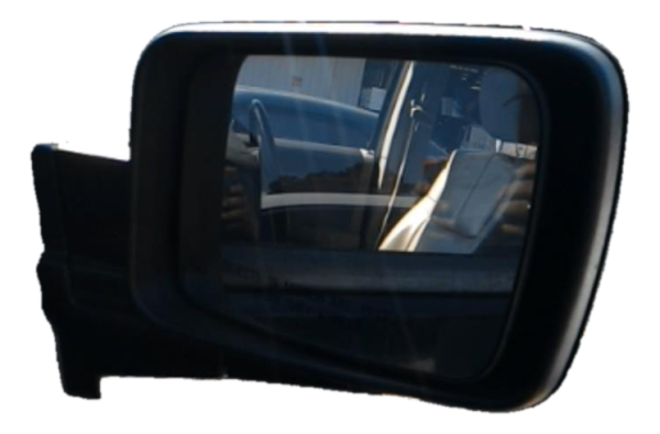 OEM Black Power Door/Side View Mirror for 2006, 2007, 2008 Jeep Commander - Right (Passenger)