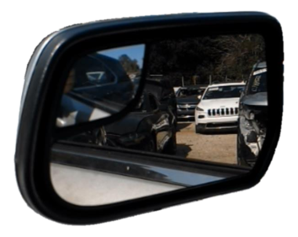 2011, 2012, 2013, 2014 Chevrolet Equinox Silver Power Spotter Door/Side View Mirror - Left (Driver) (OEM)