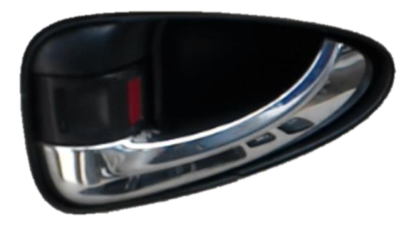 OEM Gray Interior Door Handle for 2007, 2008, 2009, 2010, 2011, 2012, 2013, 2014, 2015 Toyota Camry, Venza - Front, Left (Driver)
