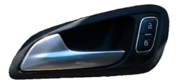 OEM Tan Interior Door Handle for 2012, 2013, 2014, 2015, 2016, 2017, 2018 Ford Focus - Front, Left (Driver)