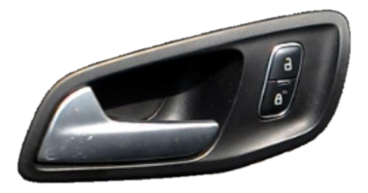 OEM Black Interior Door Handle for 2013, 2014, 2015, 2016, 2017, 2018, 2019 Ford C-Max, Escape - Front, Left (Driver)